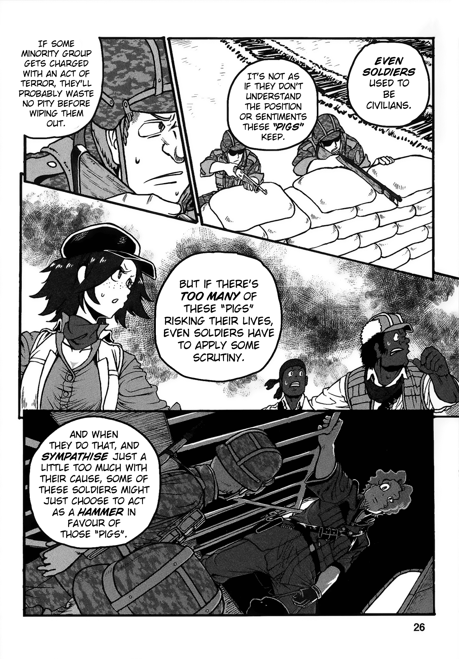 Groundless - Sekigan No Sogekihei Chapter 22 #30