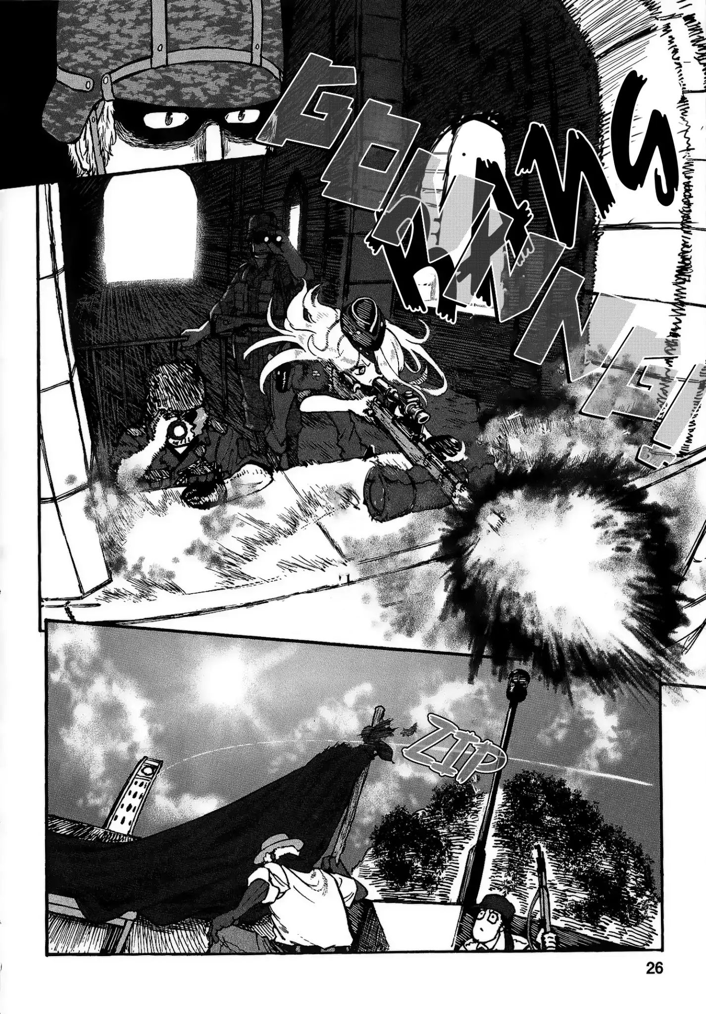 Groundless - Sekigan No Sogekihei Chapter 19 #28