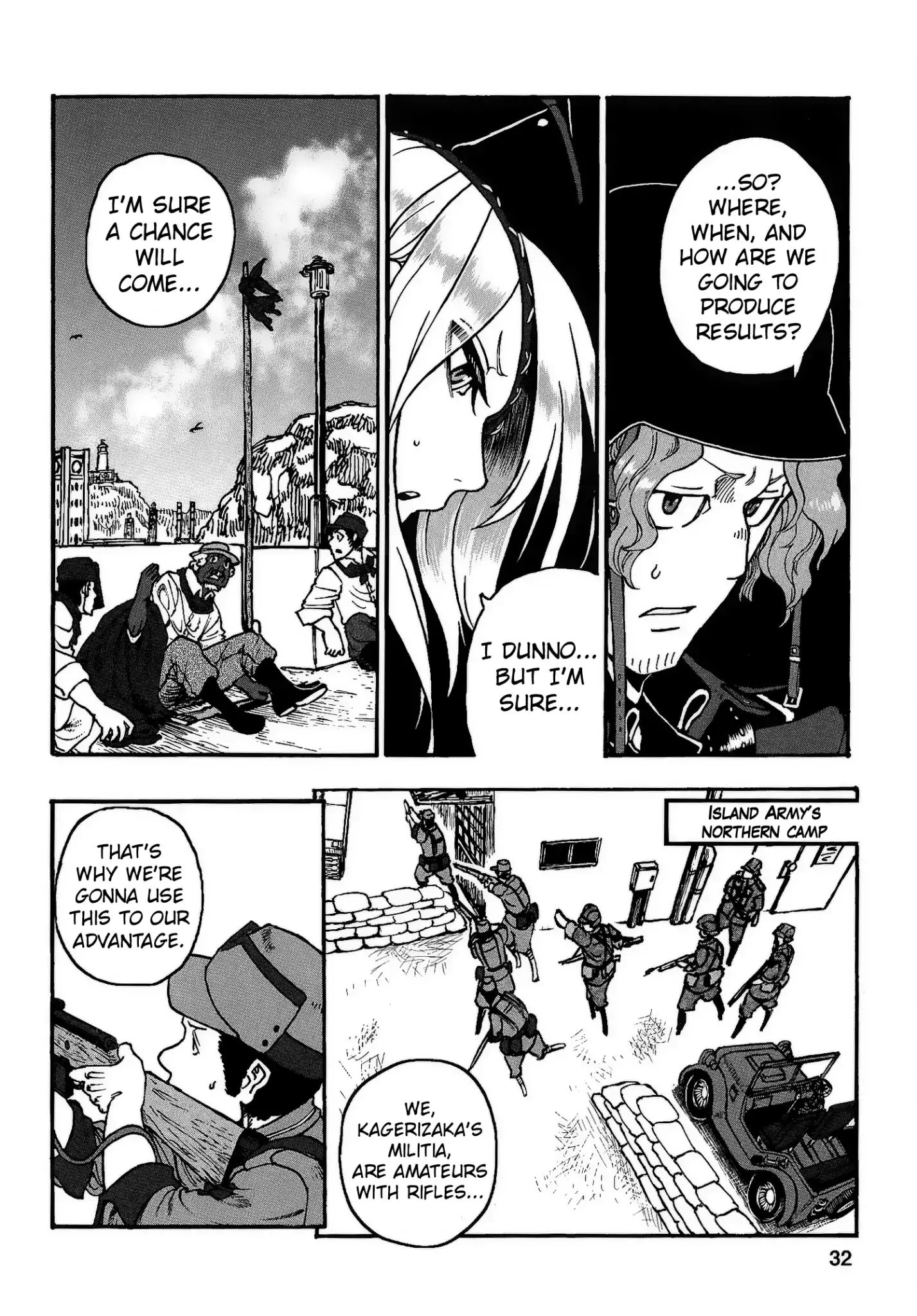 Groundless - Sekigan No Sogekihei Chapter 19 #34