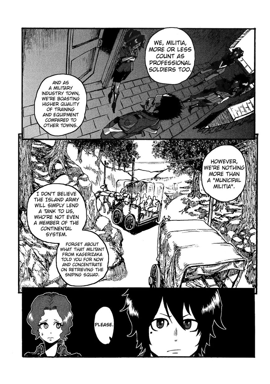 Groundless - Sekigan No Sogekihei Chapter 18 #7