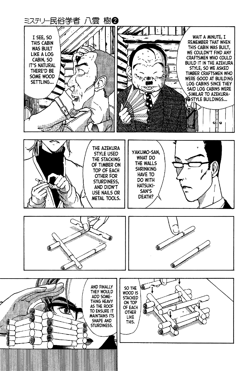 Mystery Minzoku Gakusha Yakumo Itsuki Chapter 8 #9