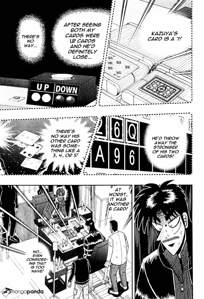 Tobaku Datenroku Kaiji: Kazuyahen Chapter 121 #25