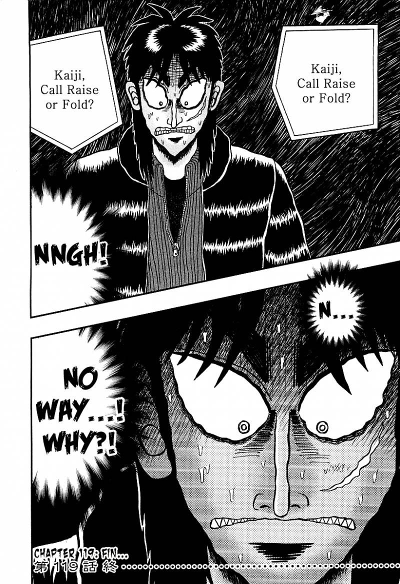 Tobaku Datenroku Kaiji: Kazuyahen Chapter 119 #18