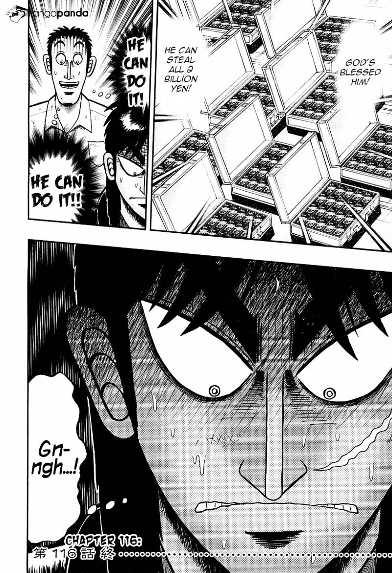 Tobaku Datenroku Kaiji: Kazuyahen Chapter 116 #21