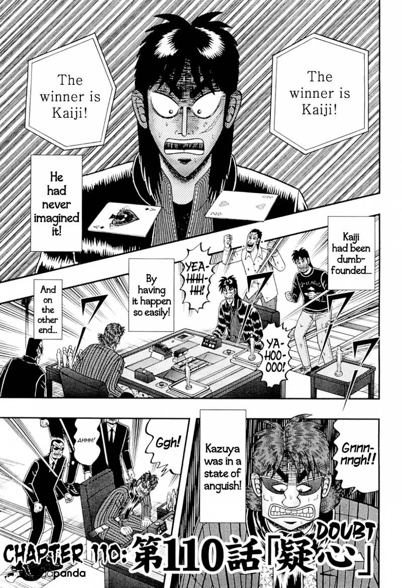 Tobaku Datenroku Kaiji: Kazuyahen Chapter 110 #1