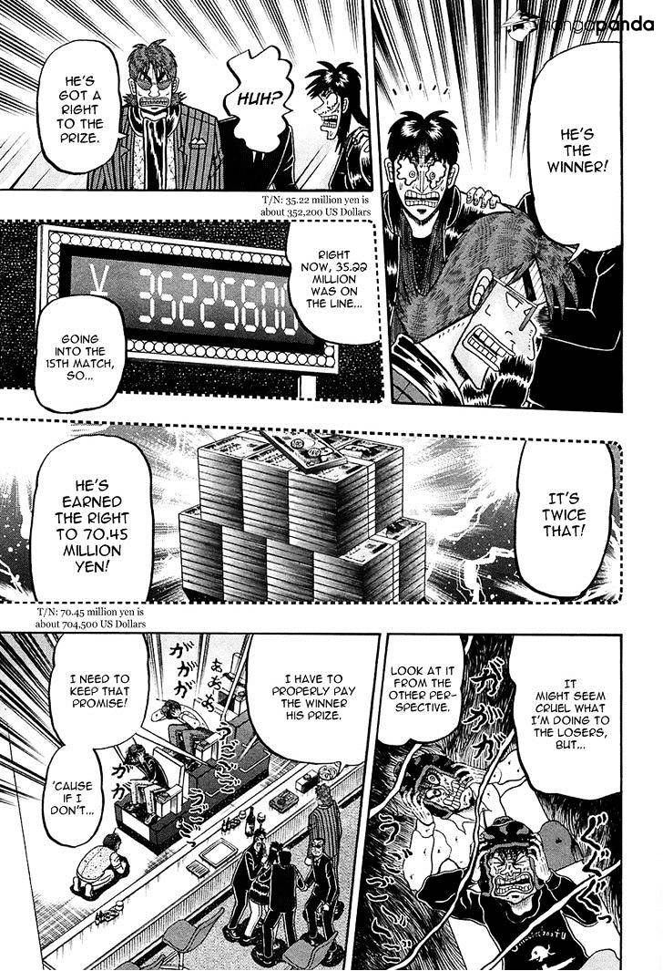 Tobaku Datenroku Kaiji: Kazuyahen Chapter 92 #10