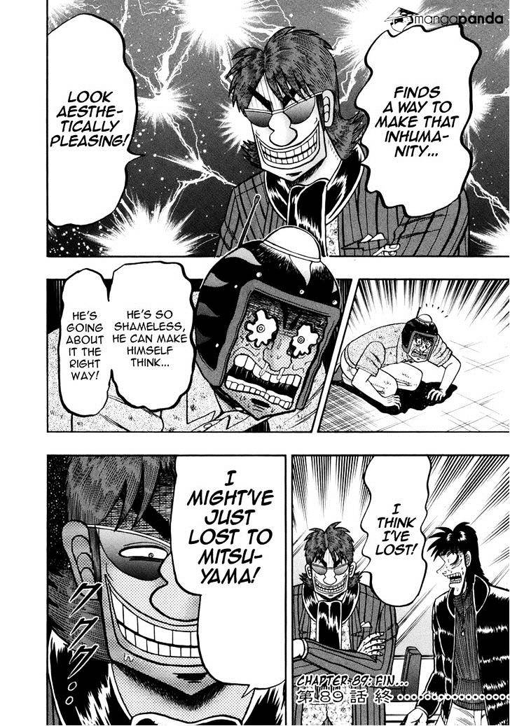 Tobaku Datenroku Kaiji: Kazuyahen Chapter 89 #21