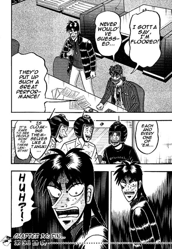 Tobaku Datenroku Kaiji: Kazuyahen Chapter 36 #19