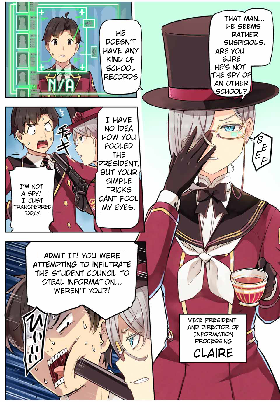 Queen's Academy Chapter 1 #14