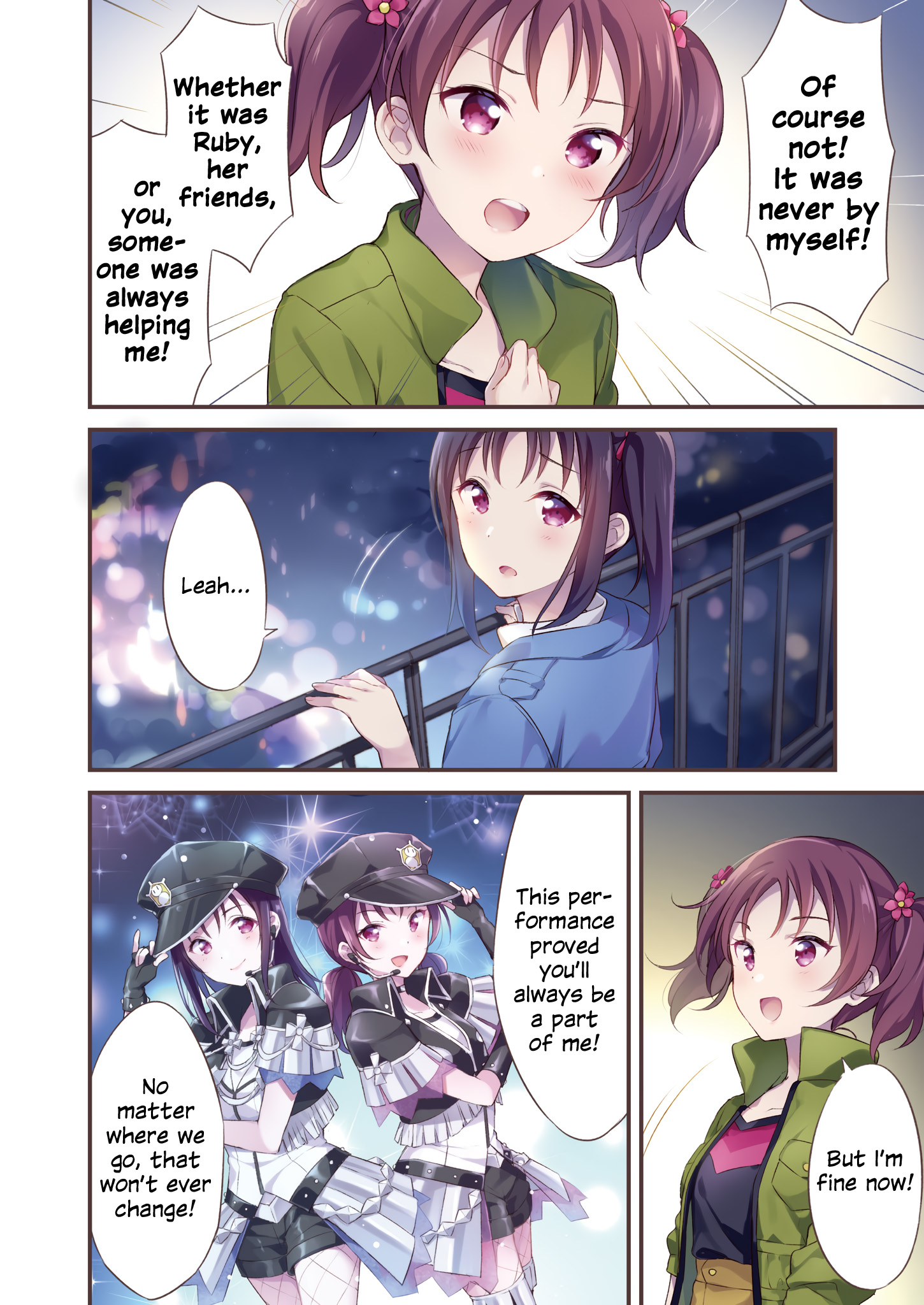 Love Live! Sunshine!! The School Idol Movie Over The Rainbow Comic Anthology Saint Snow Chapter 2 #14