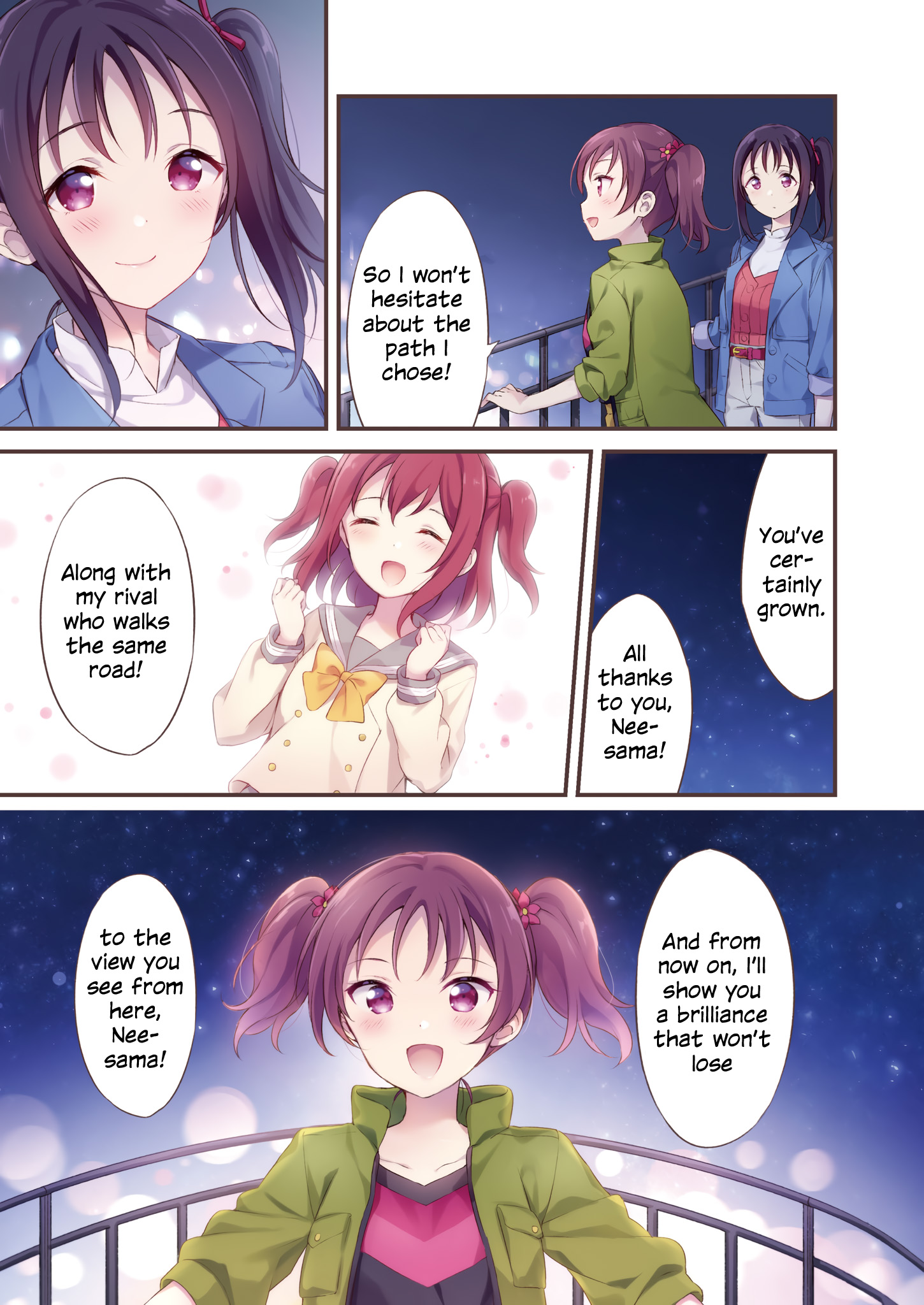 Love Live! Sunshine!! The School Idol Movie Over The Rainbow Comic Anthology Saint Snow Chapter 2 #15