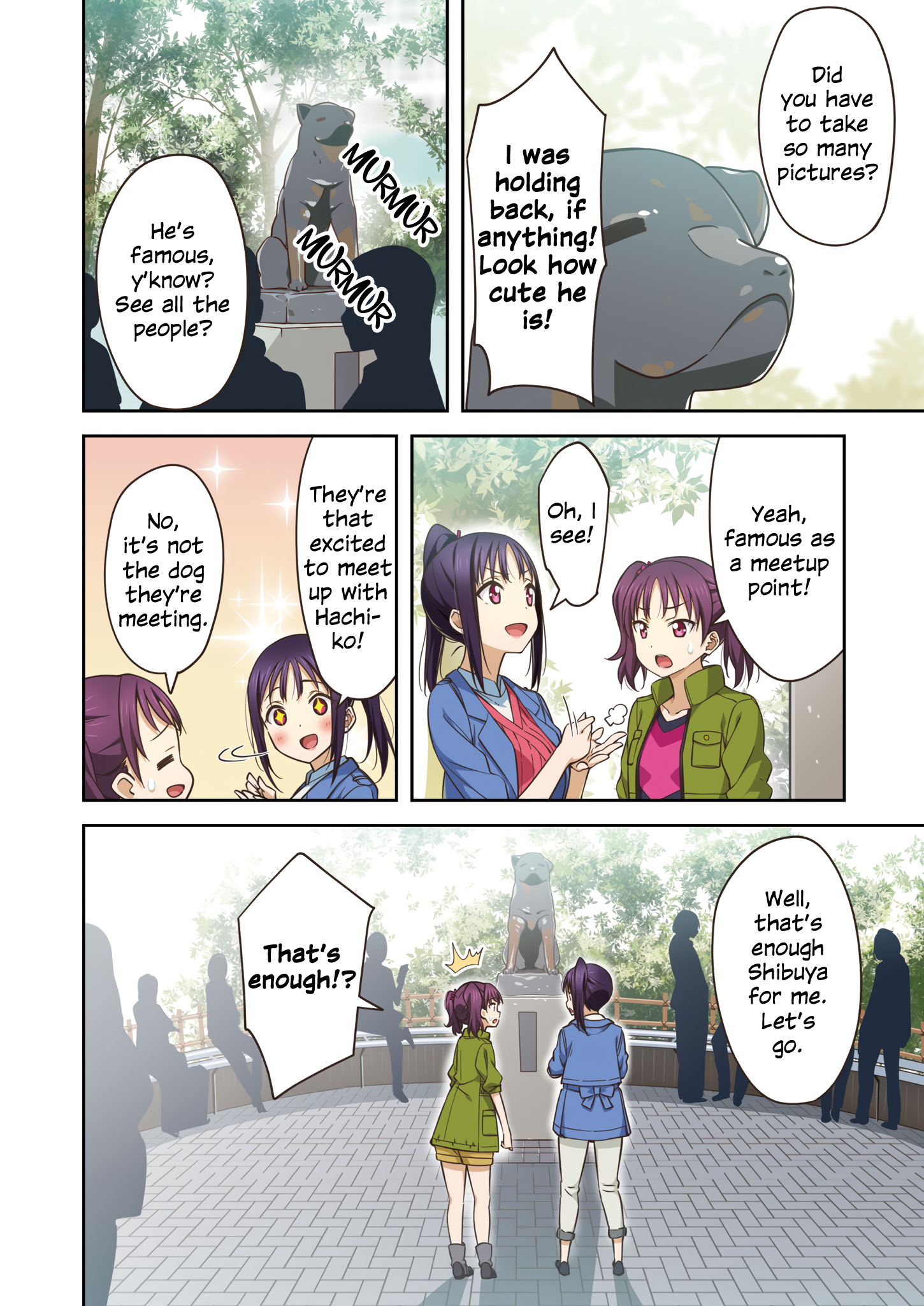 Love Live! Sunshine!! The School Idol Movie Over The Rainbow Comic Anthology Saint Snow Chapter 1 #6