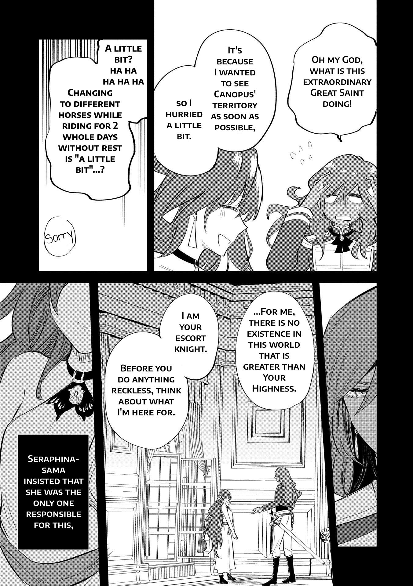 The Reincarnated Great Saint Hides That She's A Saint Chapter 29 #18