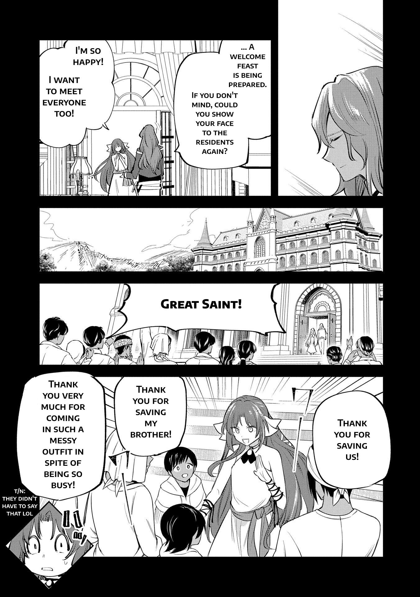 The Reincarnated Great Saint Hides That She's A Saint Chapter 29 #20