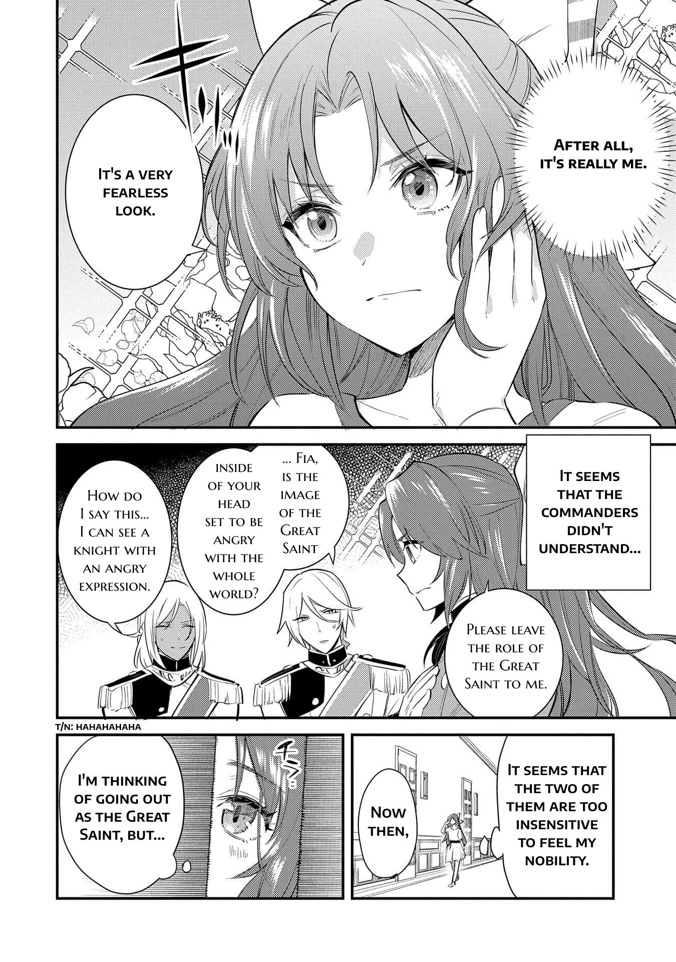 The Reincarnated Great Saint Hides That She's A Saint Chapter 27 #5