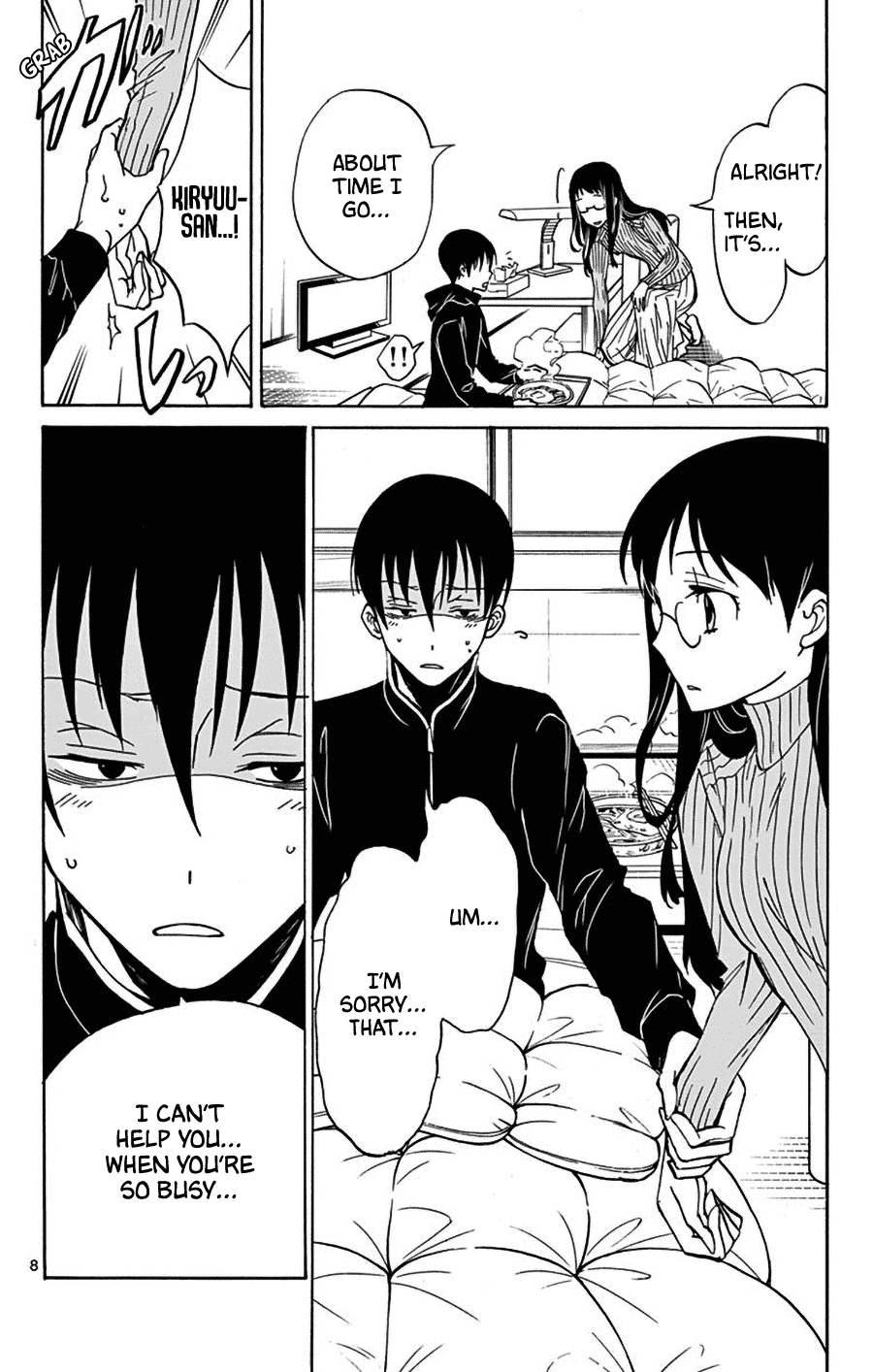 Dousei Sensei Wa Renai Ga Wakaranai. Chapter 10 #8