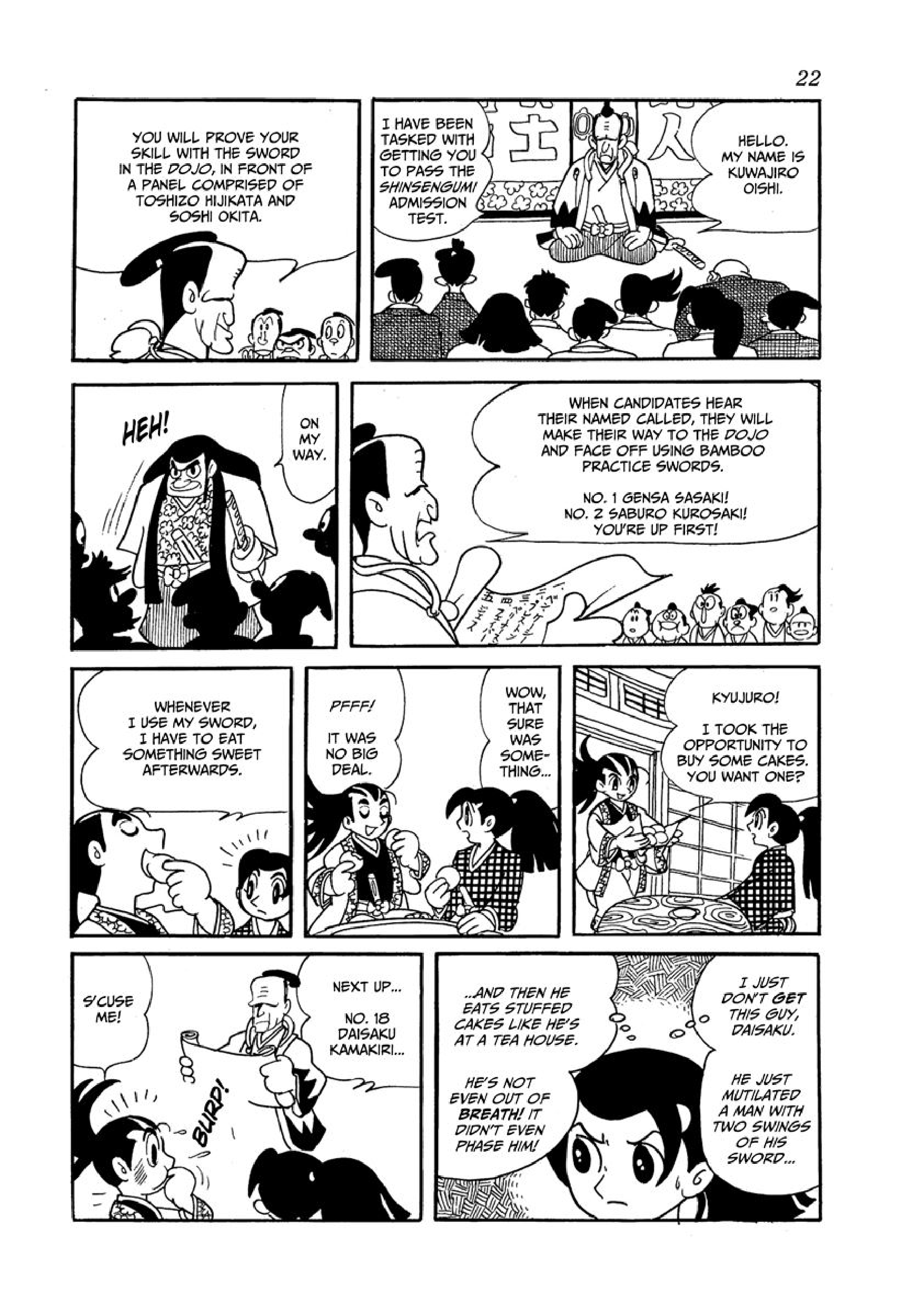 The Shinsengumi Chapter 1 #21