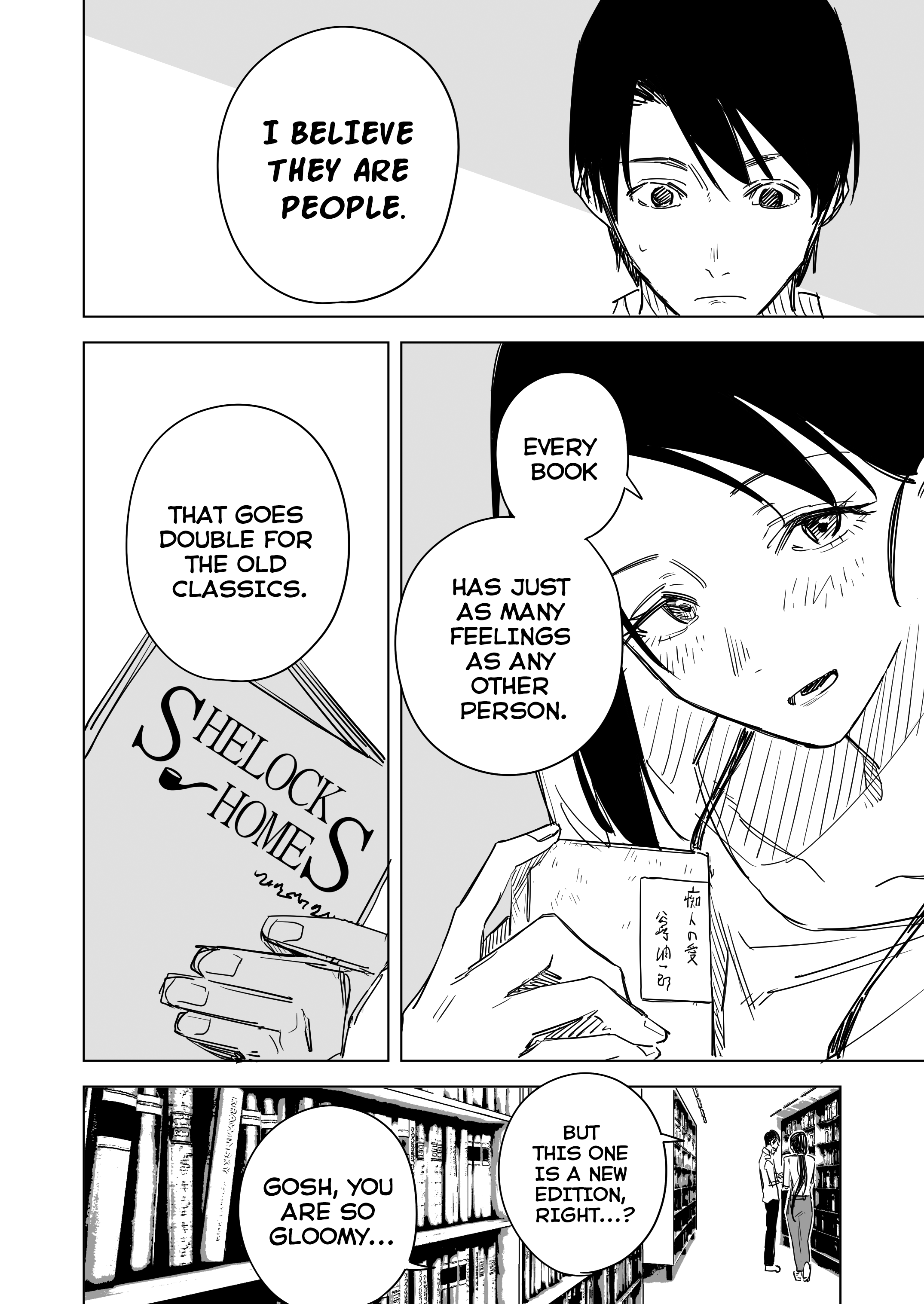 Ningen No 99% Wa Hon De Dekite Iru Chapter 1 #8