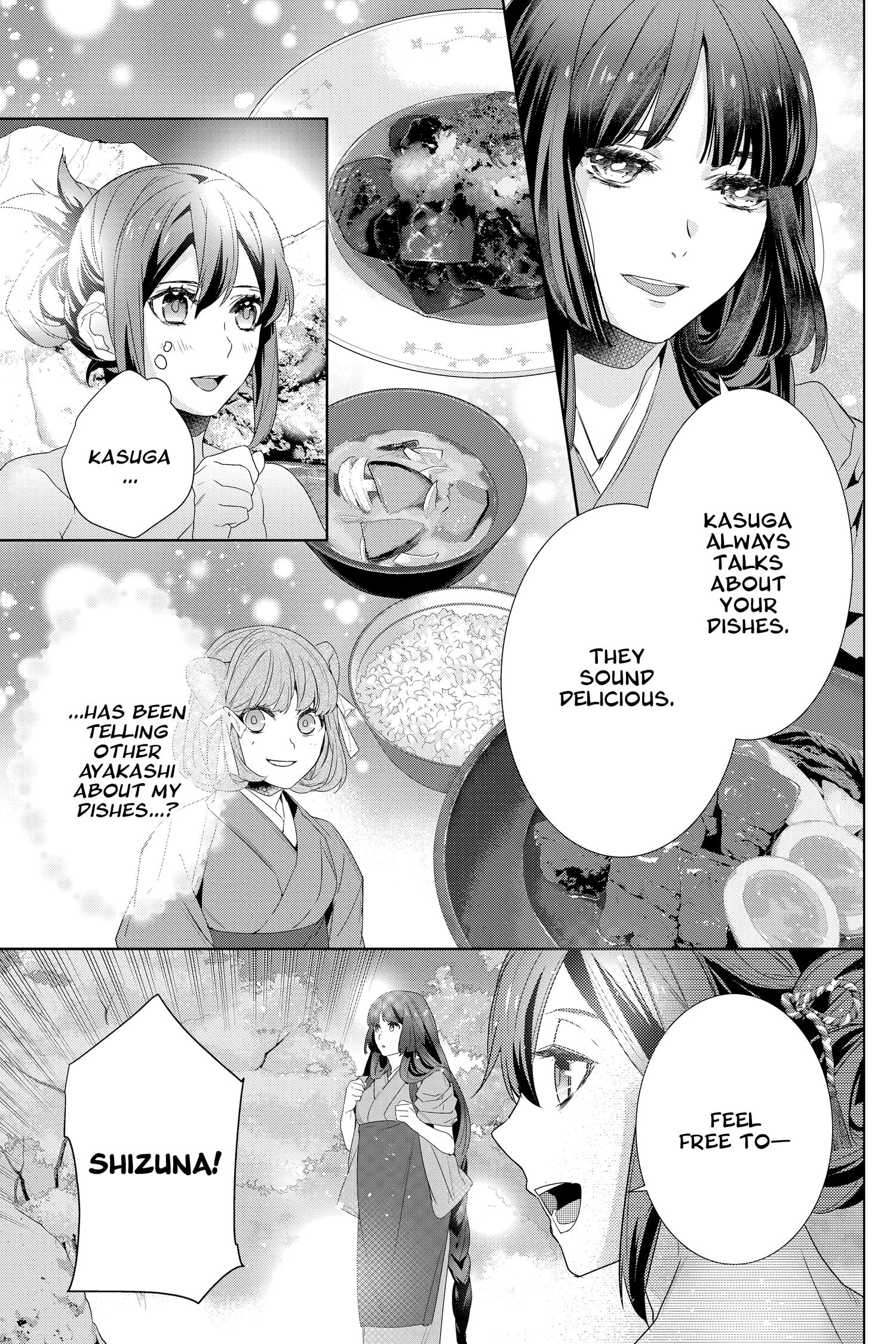 Kakuriyo No Yadomeshi: Ayakashi Oyado Ni Yomeiri Shimasu. Chapter 38 #20