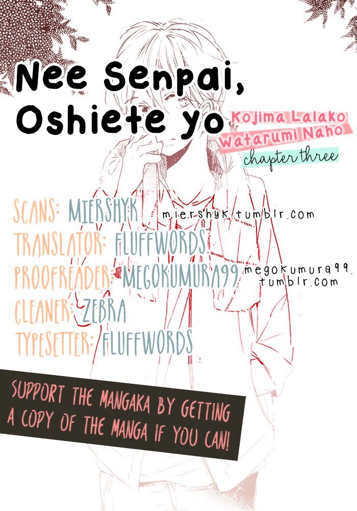 Nee Senpai, Oshiete Yo Chapter 3 #1