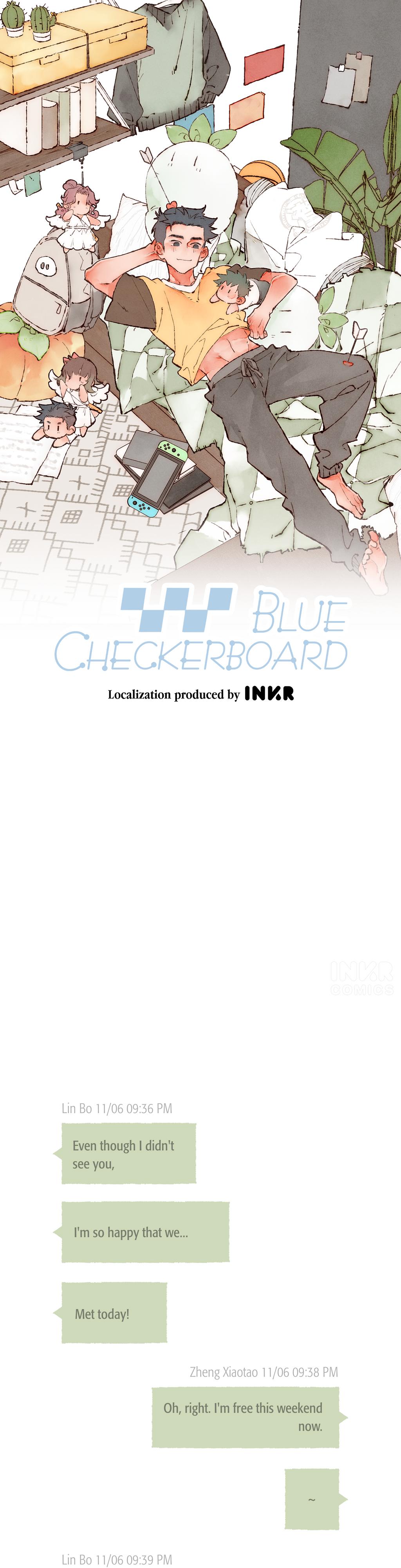Blue Checkerboard Chapter 8 #1