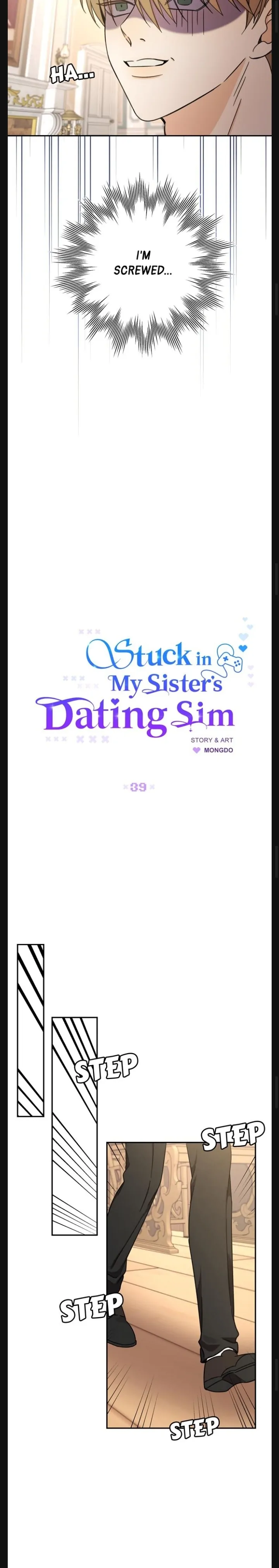 Stuck In My Sister's Dating Sim Chapter 39 #12