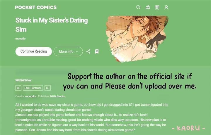 Stuck In My Sister's Dating Sim Chapter 33 #17