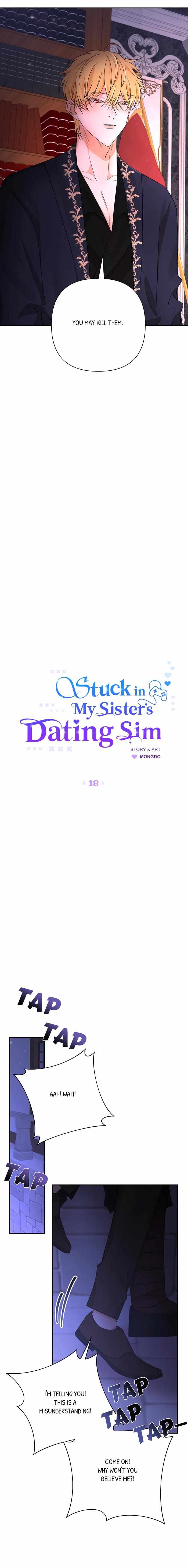 Stuck In My Sister's Dating Sim Chapter 18 #4