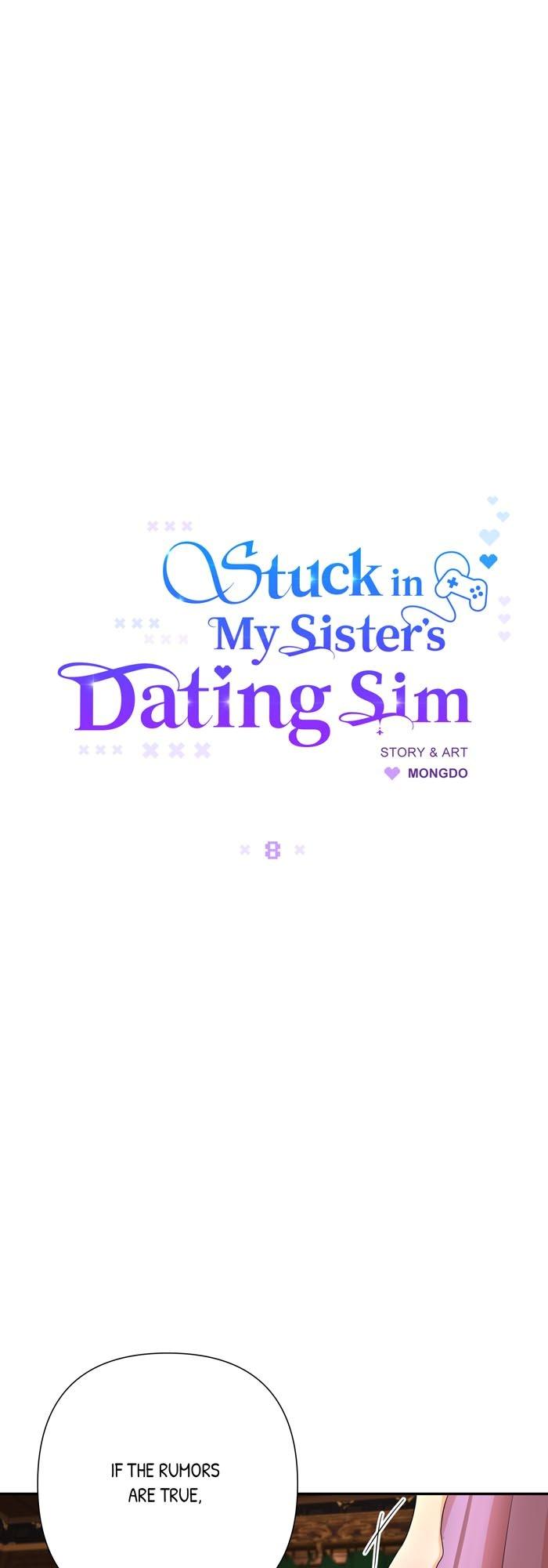 Stuck In My Sister's Dating Sim Chapter 8 #14