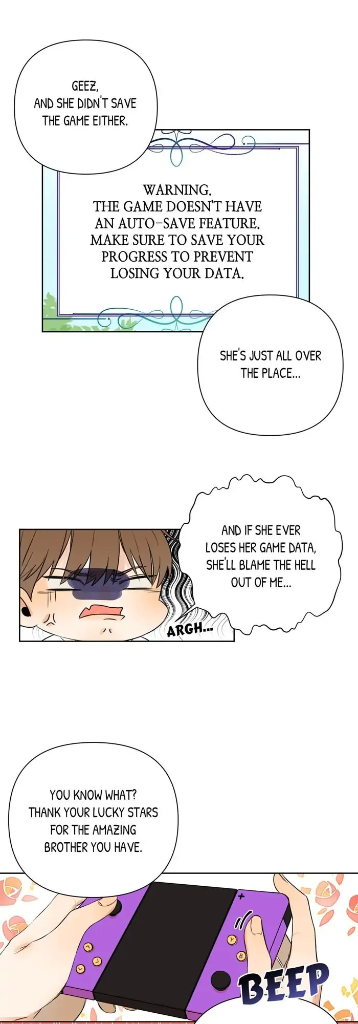 Stuck In My Sister's Dating Sim Chapter 1 #26