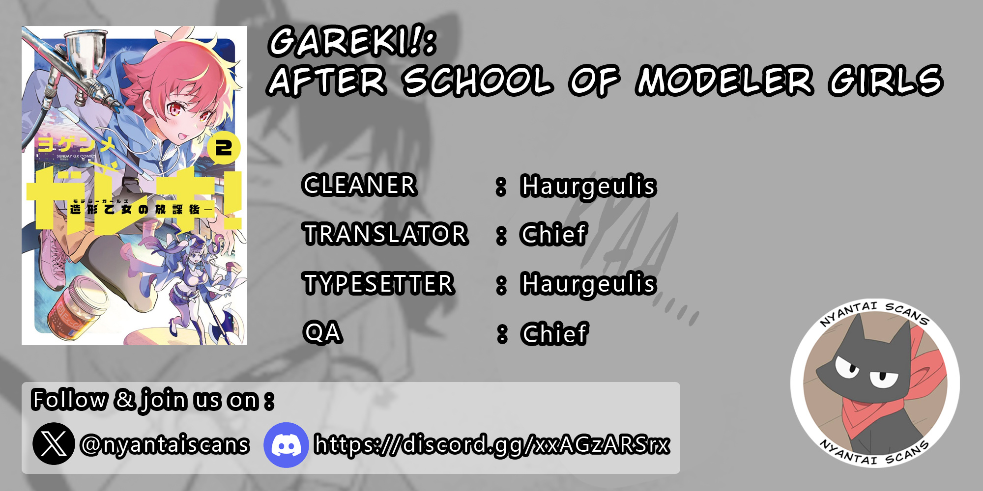 Gareki!: After School Of Modeler Girls Chapter 9 #1