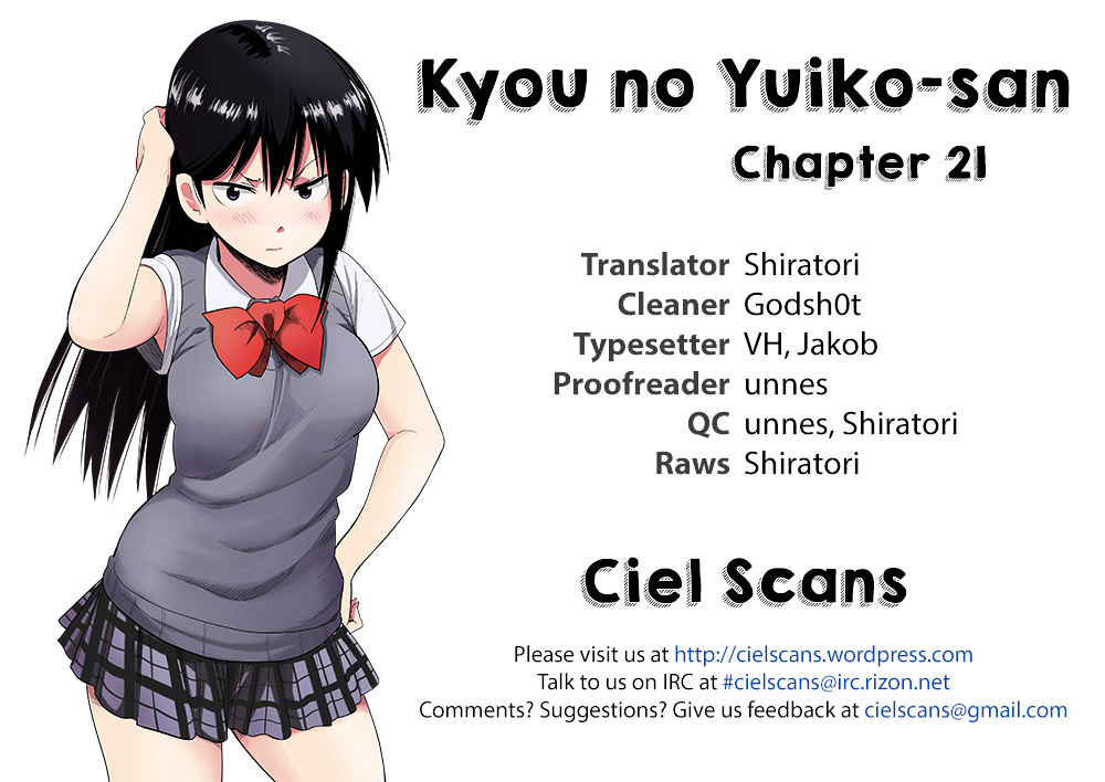 Kyou No Yuiko-San Chapter 21 #1