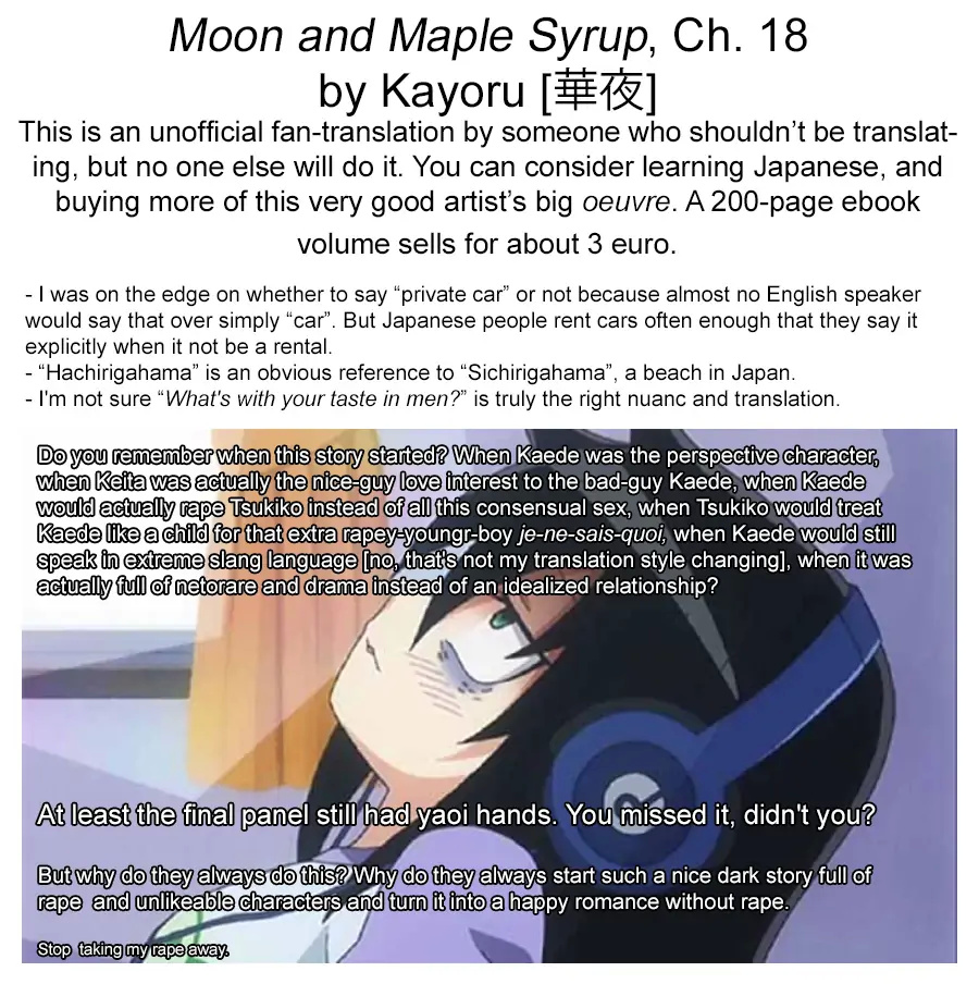 Moon And Maple Syrup Chapter 18 #32