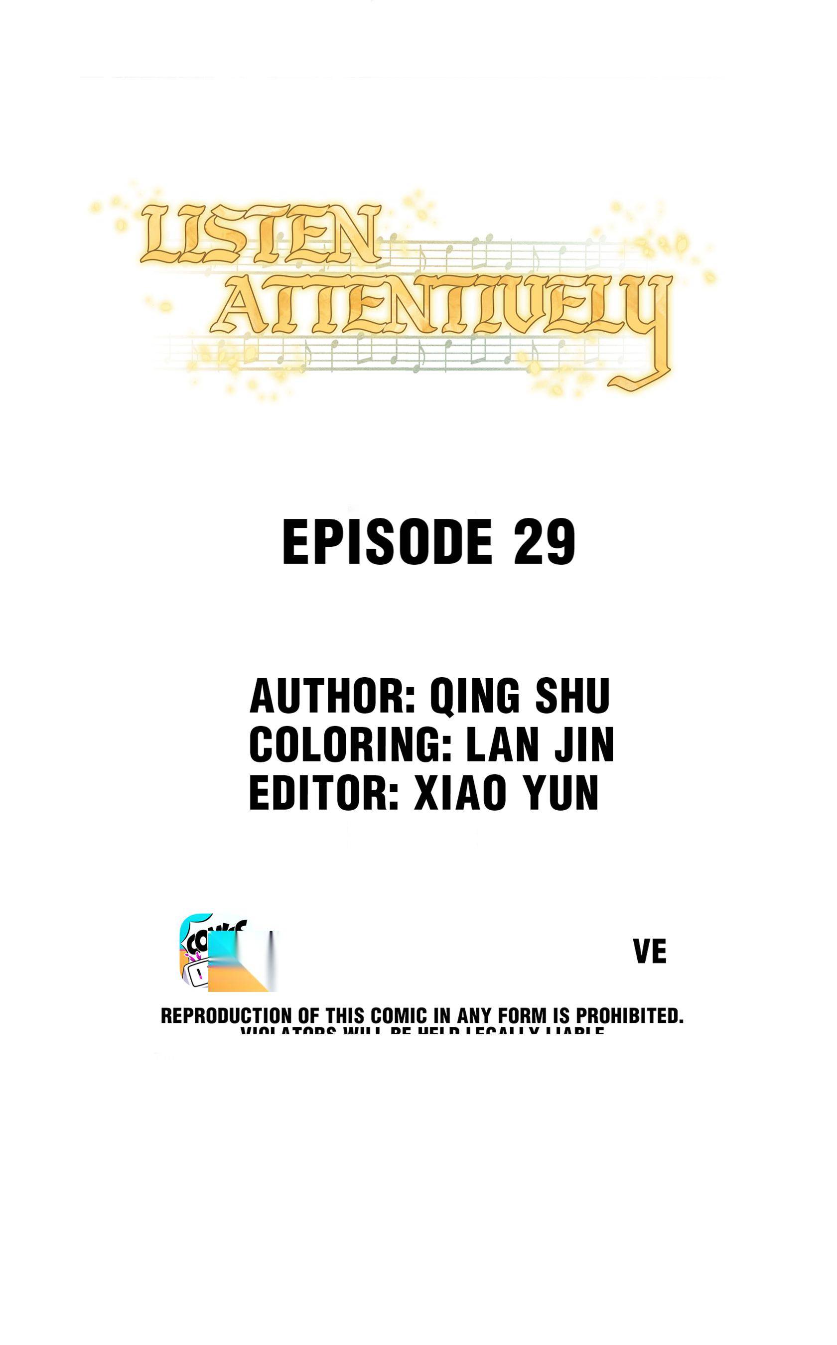 Listen Attentively Chapter 29 #2