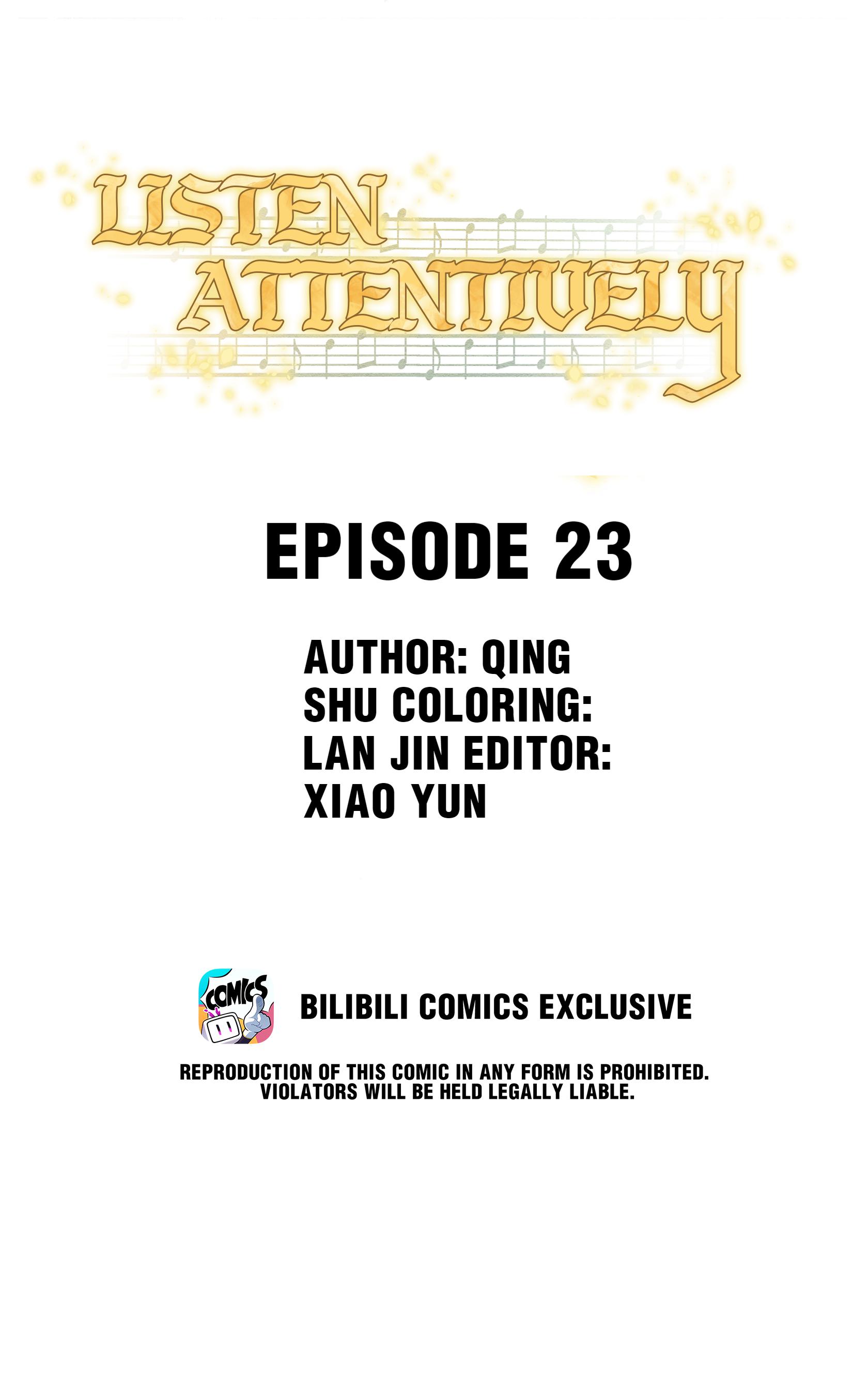 Listen Attentively Chapter 24 #2