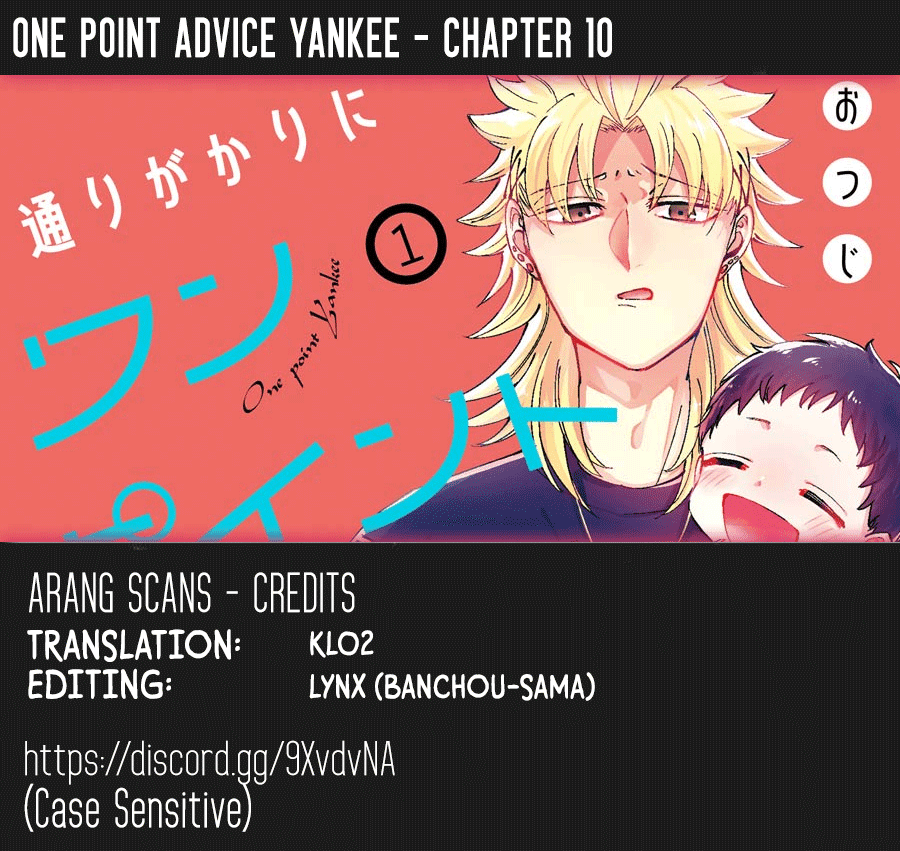 Toorigakari Ni One Point Advice Shiteiku Type No Yankee Chapter 10 #1