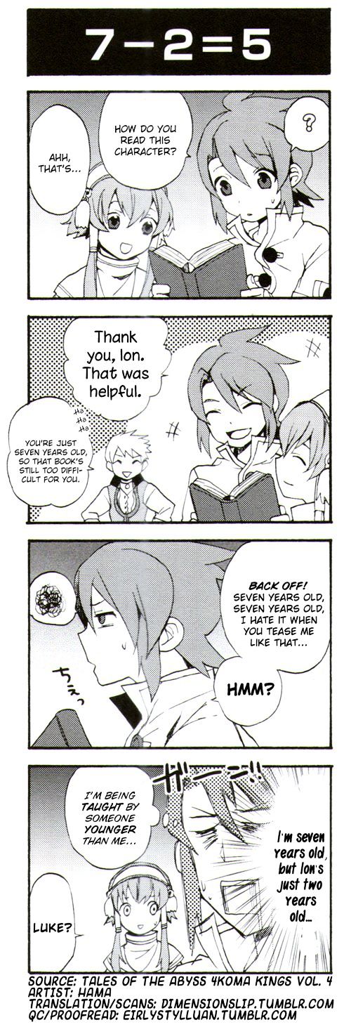 Tales Of The Abyss 4Koma Kings Chapter 42 #1