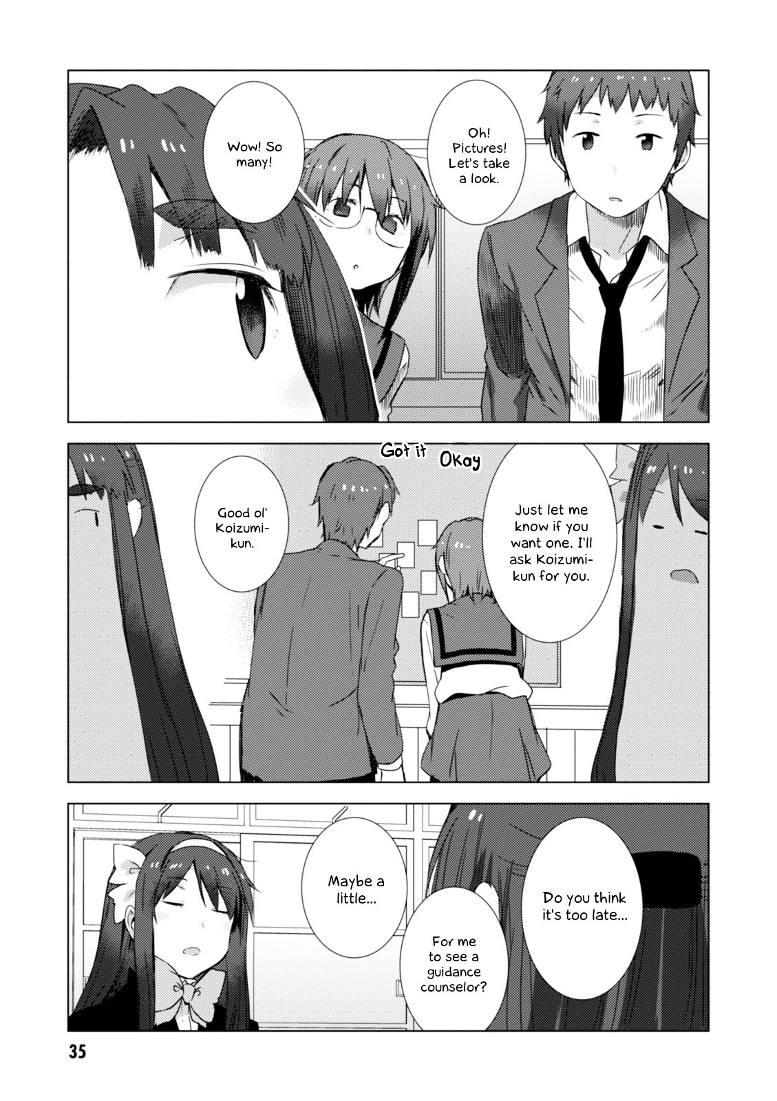 Nagato Yuki-Chan No Shoushitsu Chapter 72 #14