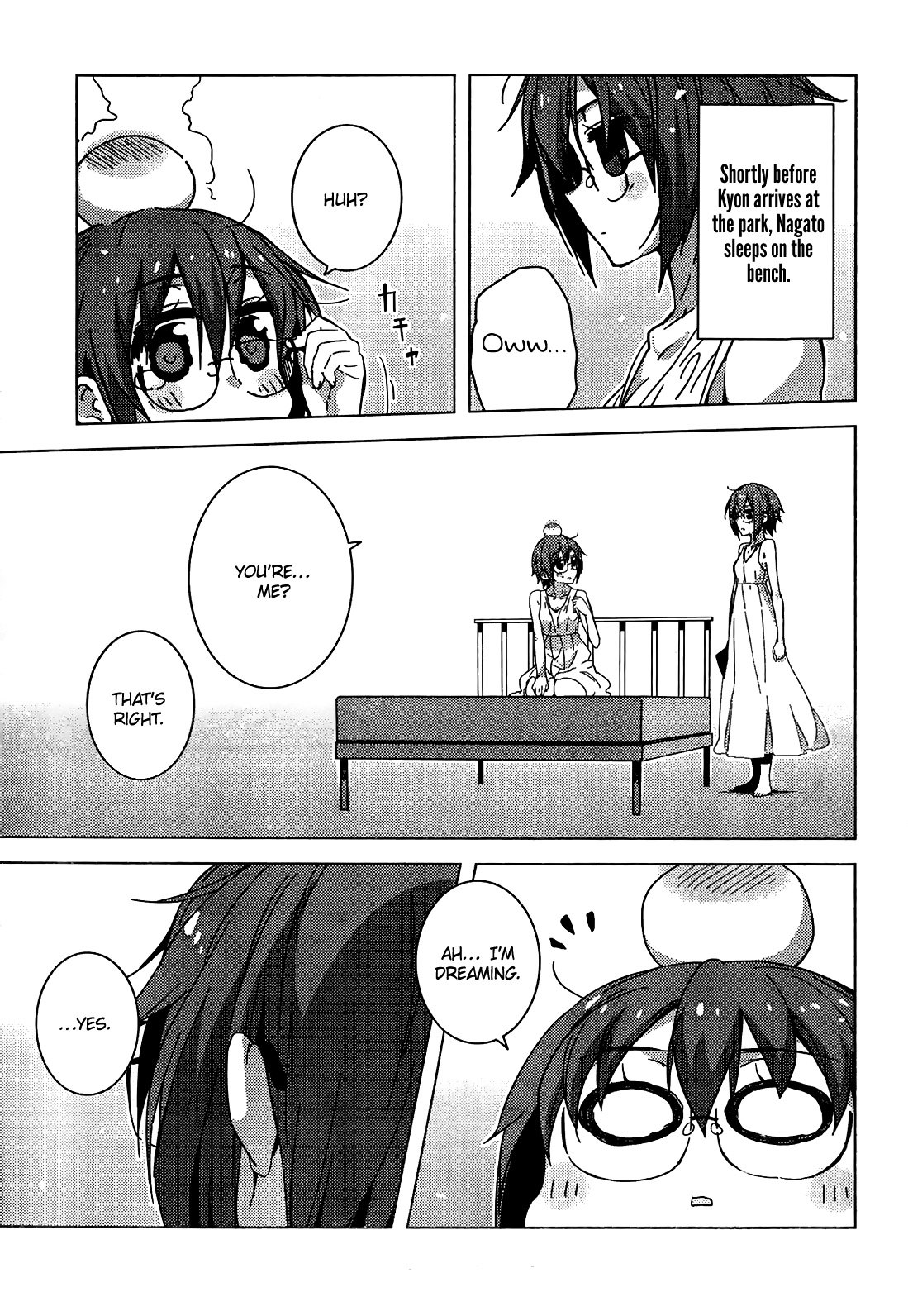 Nagato Yuki-Chan No Shoushitsu Chapter 34 #3