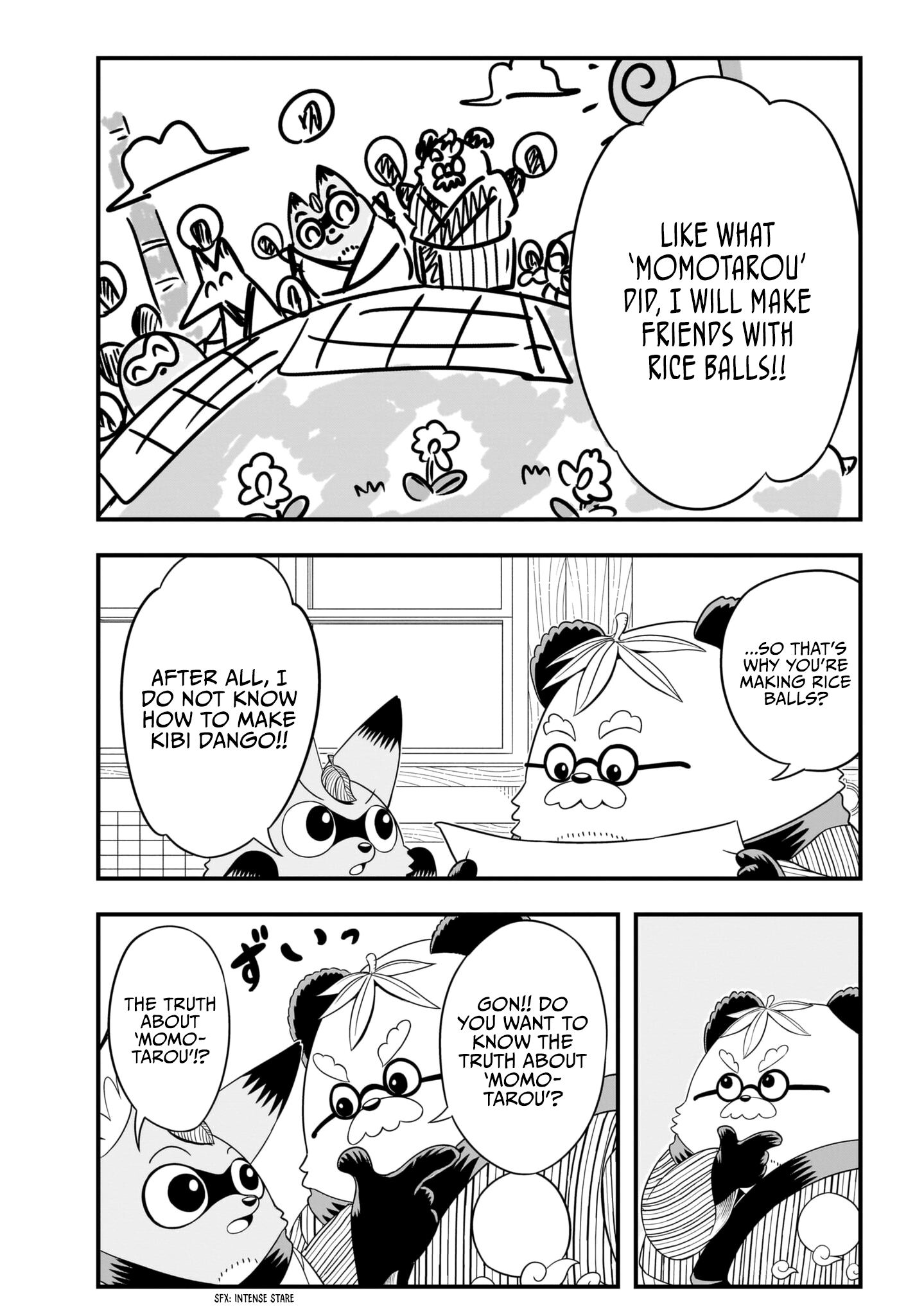 Tanukitsune No Gon Chapter 4 #9