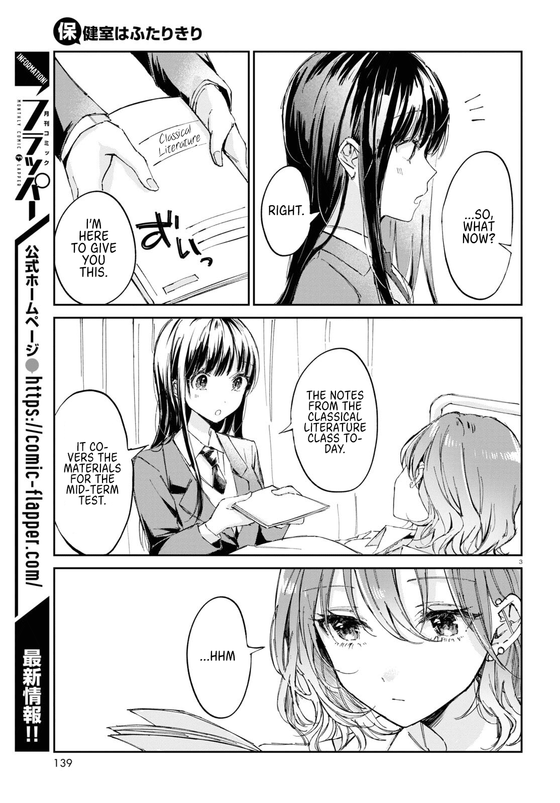 Hokenshitsu Wa Futarikiri Chapter 1 #5