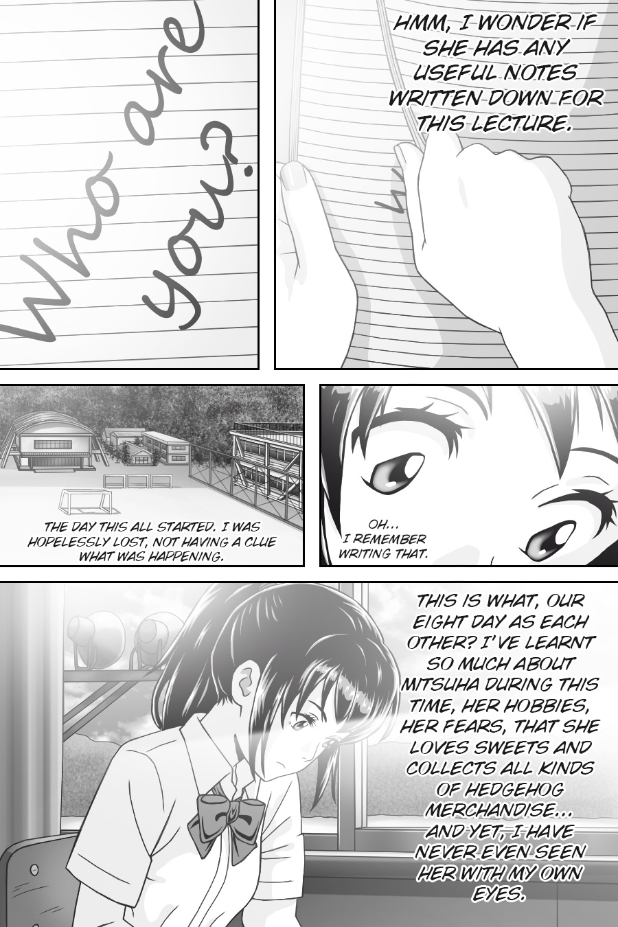 Kimi No Na Wa - Thoughts & Dreams (Doujinshi) Chapter 8 #29