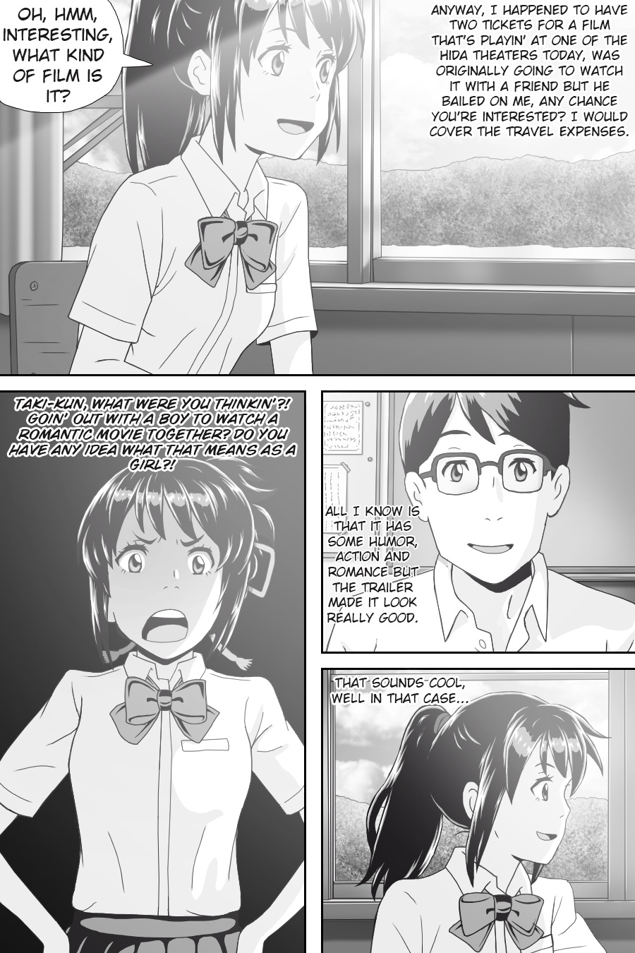 Kimi No Na Wa - Thoughts & Dreams (Doujinshi) Chapter 6 #18