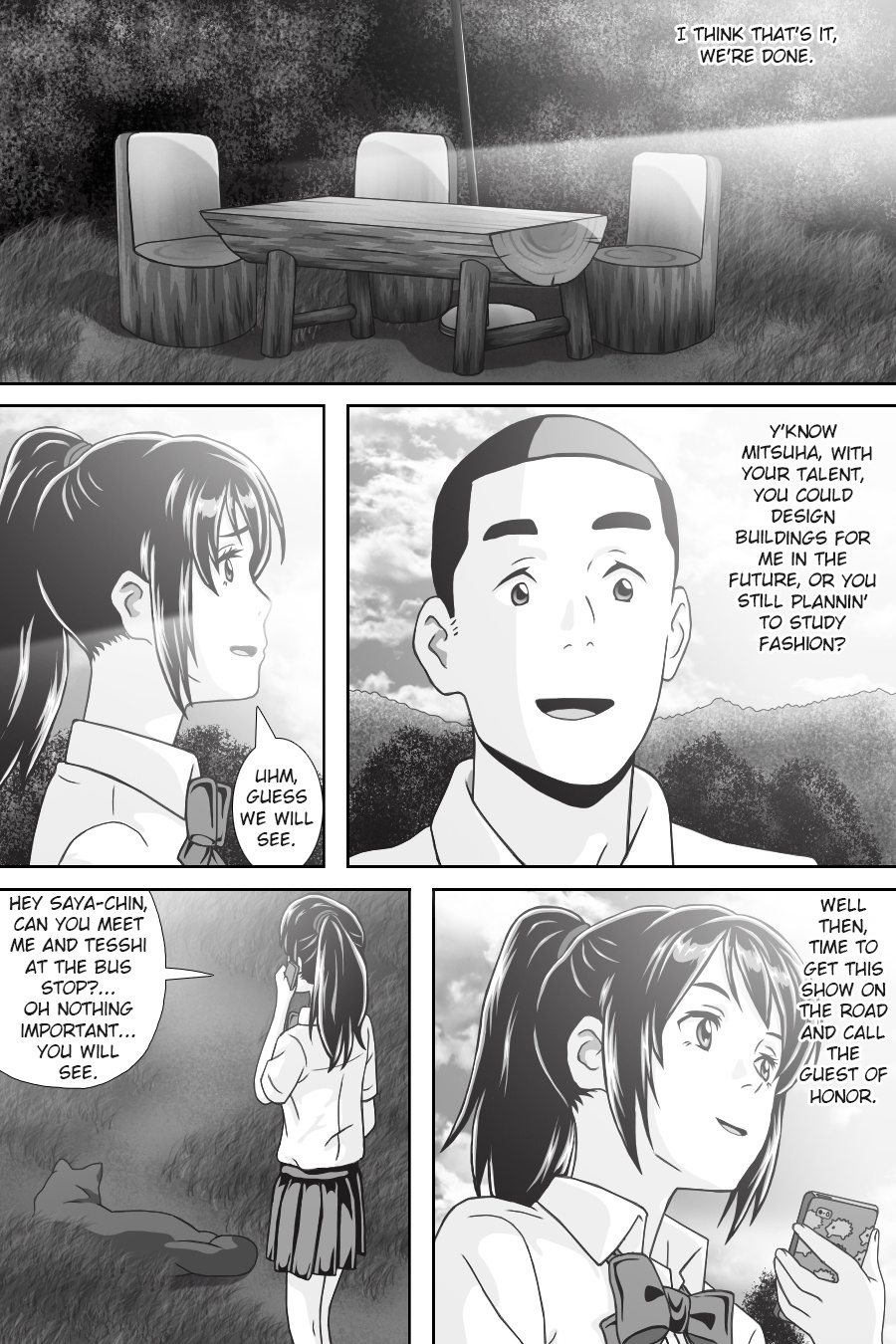 Kimi No Na Wa - Thoughts & Dreams (Doujinshi) Chapter 8 #36