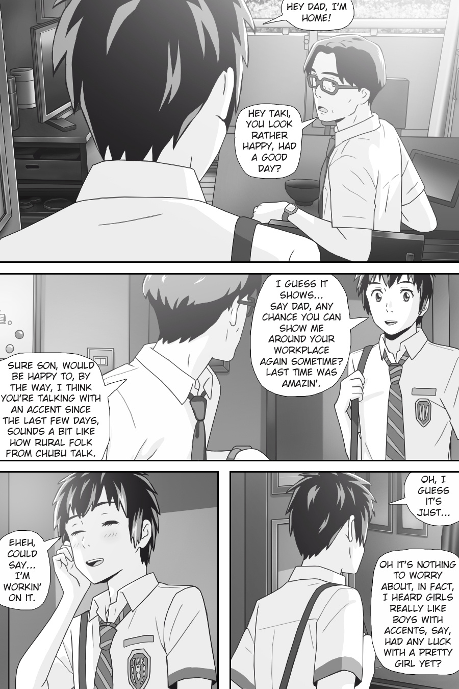 Kimi No Na Wa - Thoughts & Dreams (Doujinshi) Chapter 5 #44