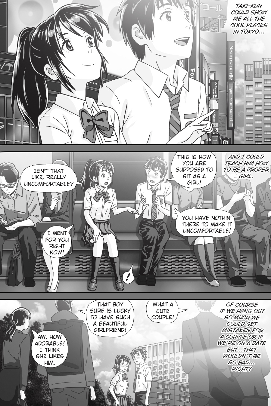 Kimi No Na Wa - Thoughts & Dreams (Doujinshi) Chapter 8 #46