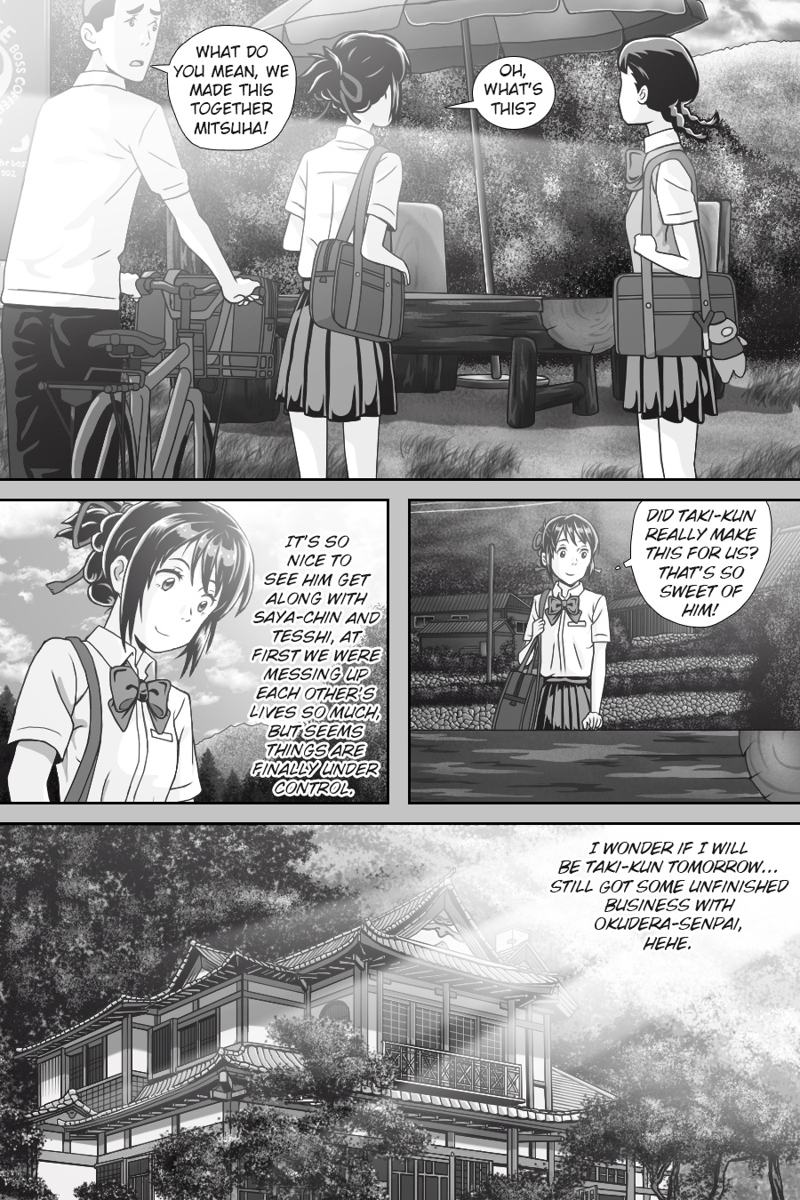 Kimi No Na Wa - Thoughts & Dreams (Doujinshi) Chapter 8 #47