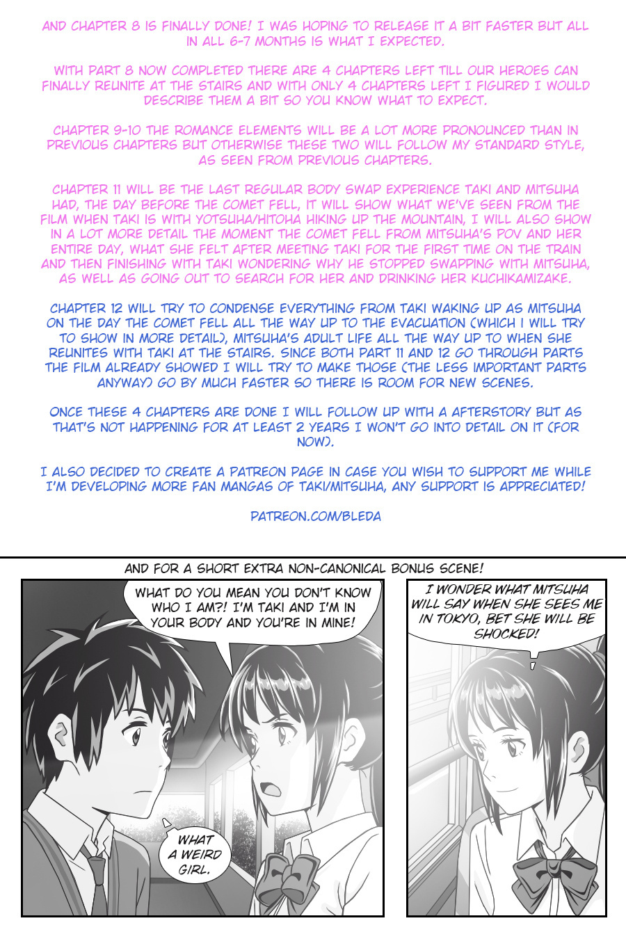 Kimi No Na Wa - Thoughts & Dreams (Doujinshi) Chapter 8 #51
