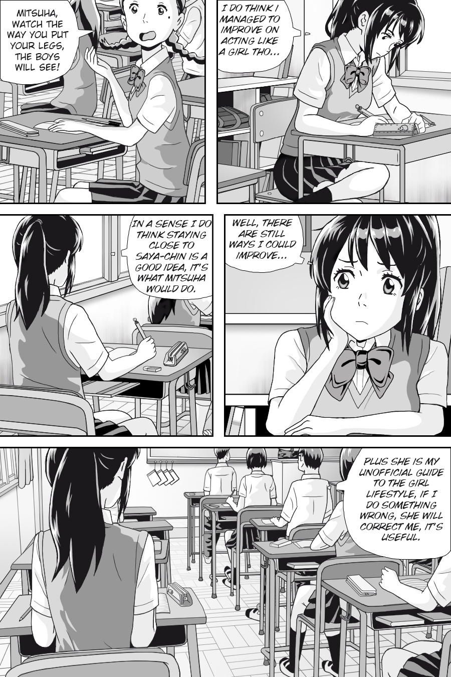 Kimi No Na Wa - Thoughts & Dreams (Doujinshi) Chapter 4 #26