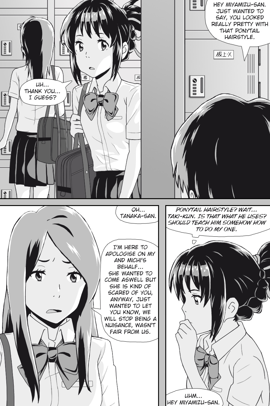 Kimi No Na Wa - Thoughts & Dreams (Doujinshi) Chapter 4 #40